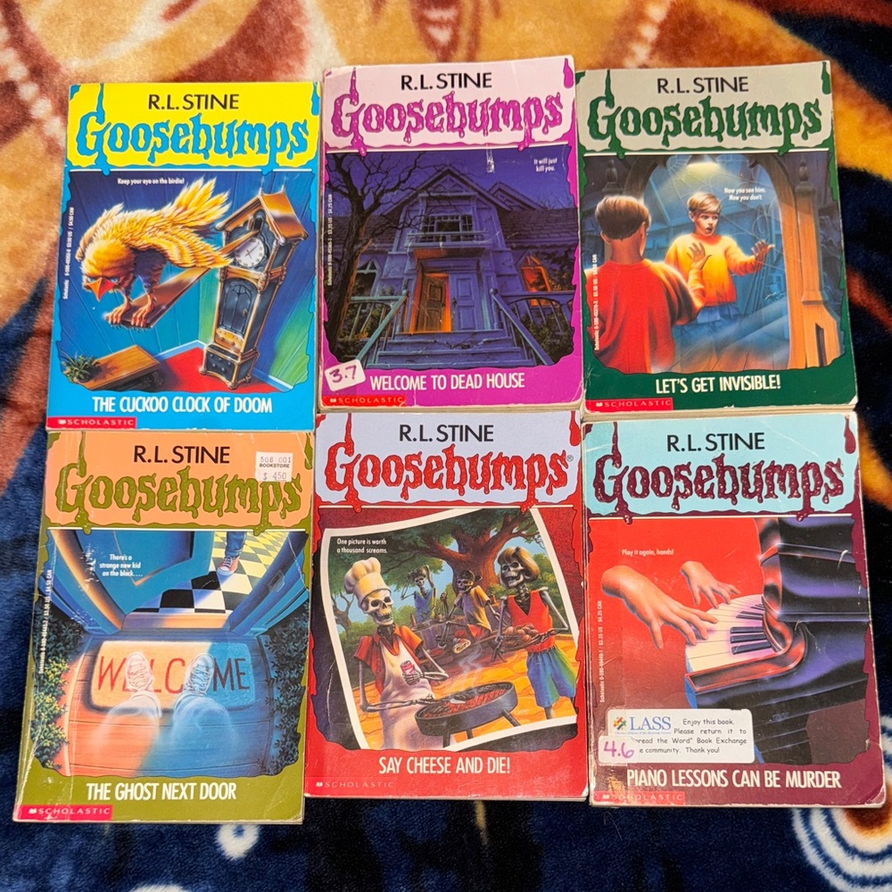 Vintage Goosebumps Book Collection